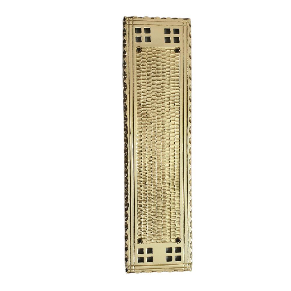 Arts and Crafts Push Plate