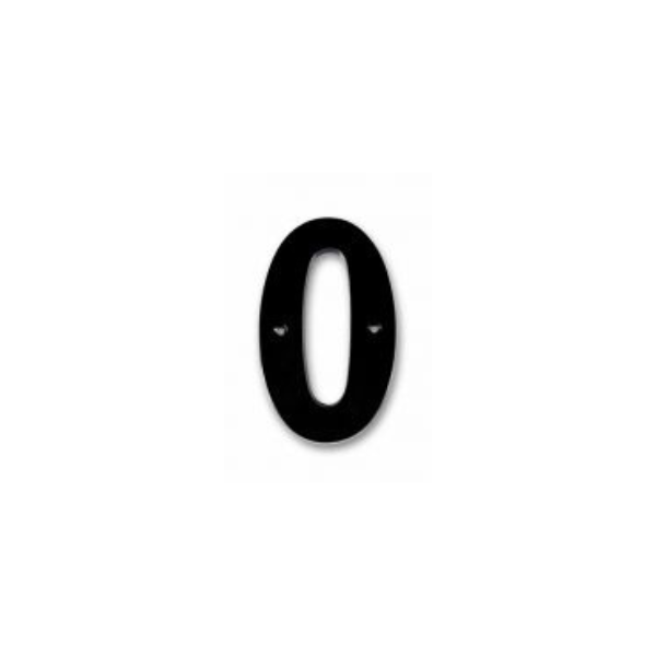 Iron Numeral - 0