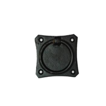 Wrought iron Ring Drawer Pulls with Mounting Hardware