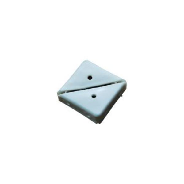 PVC White Corner Brace Angle Bracket