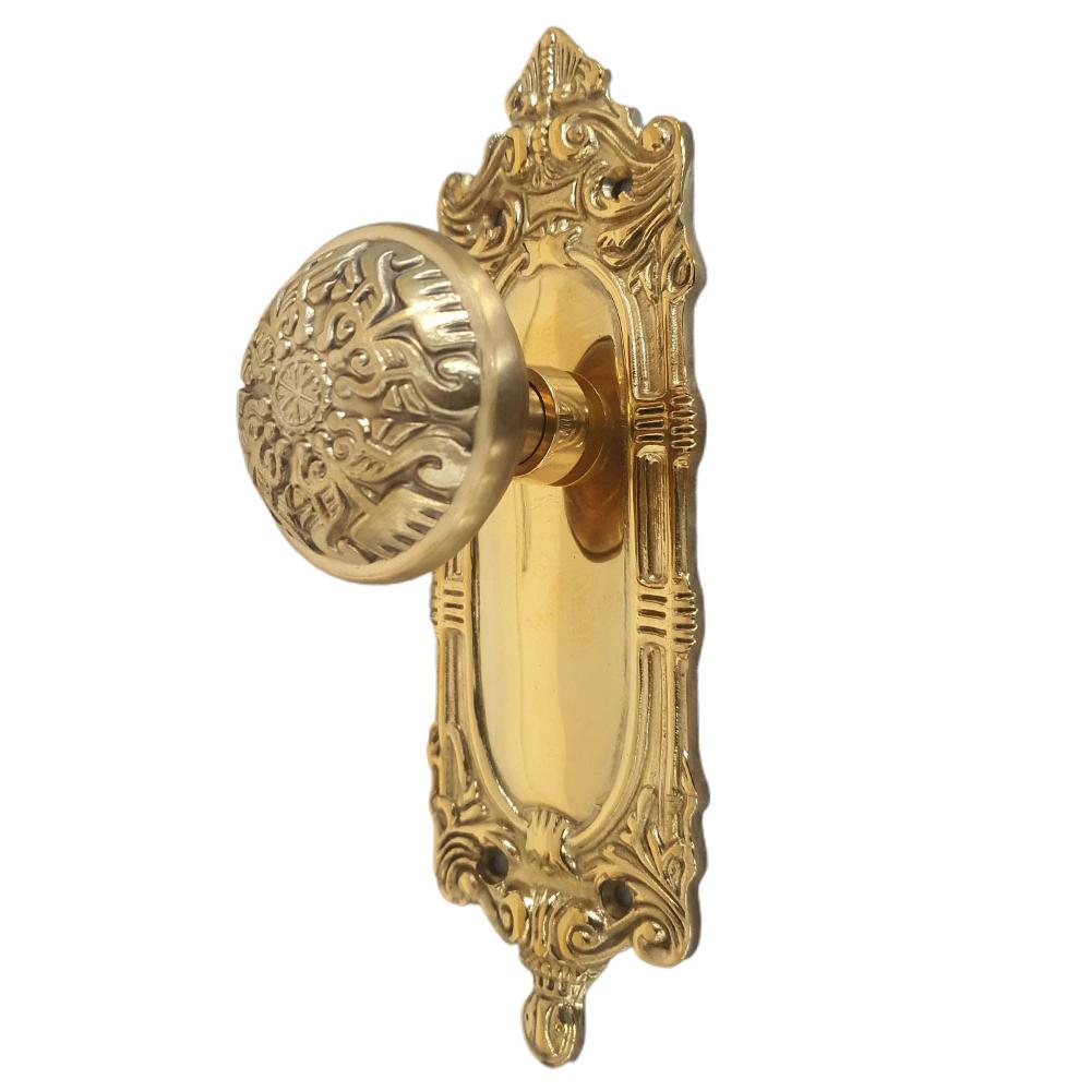 Victorian Long Plate with Victorian Knob
